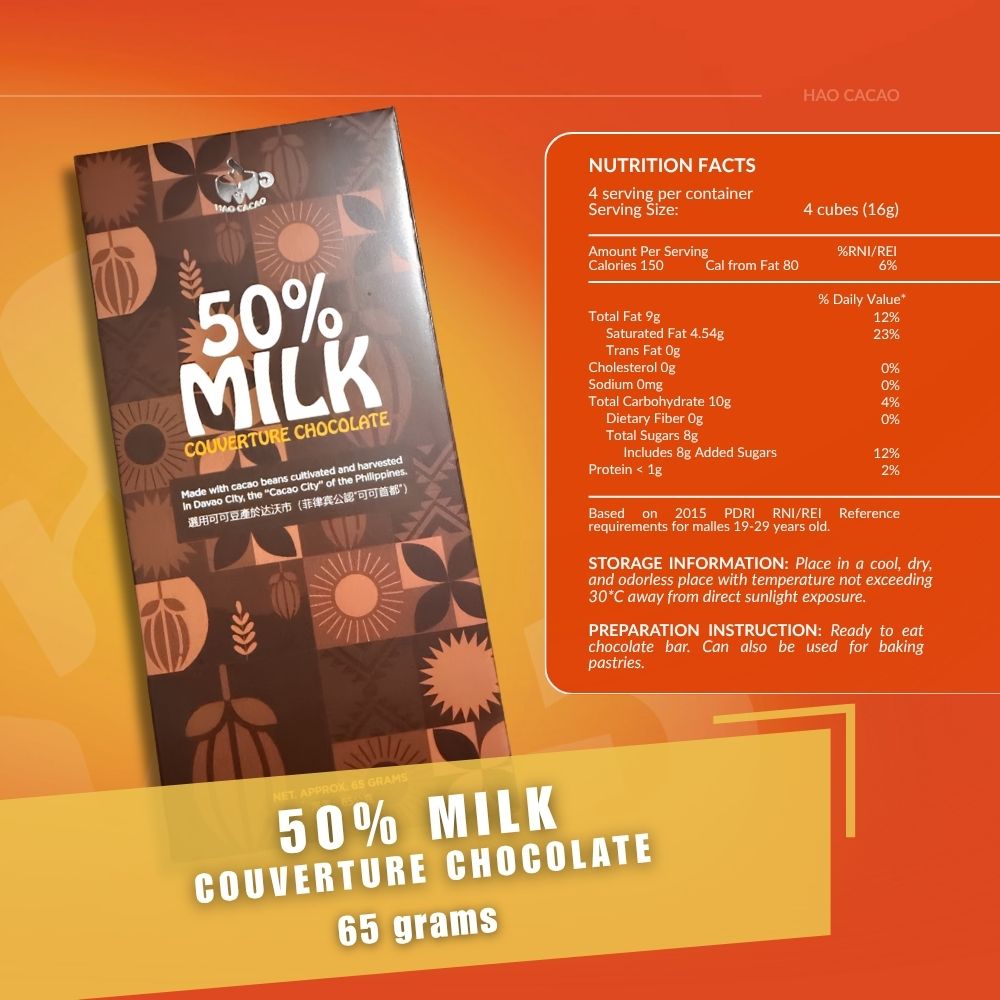 50% Milk Chocolate