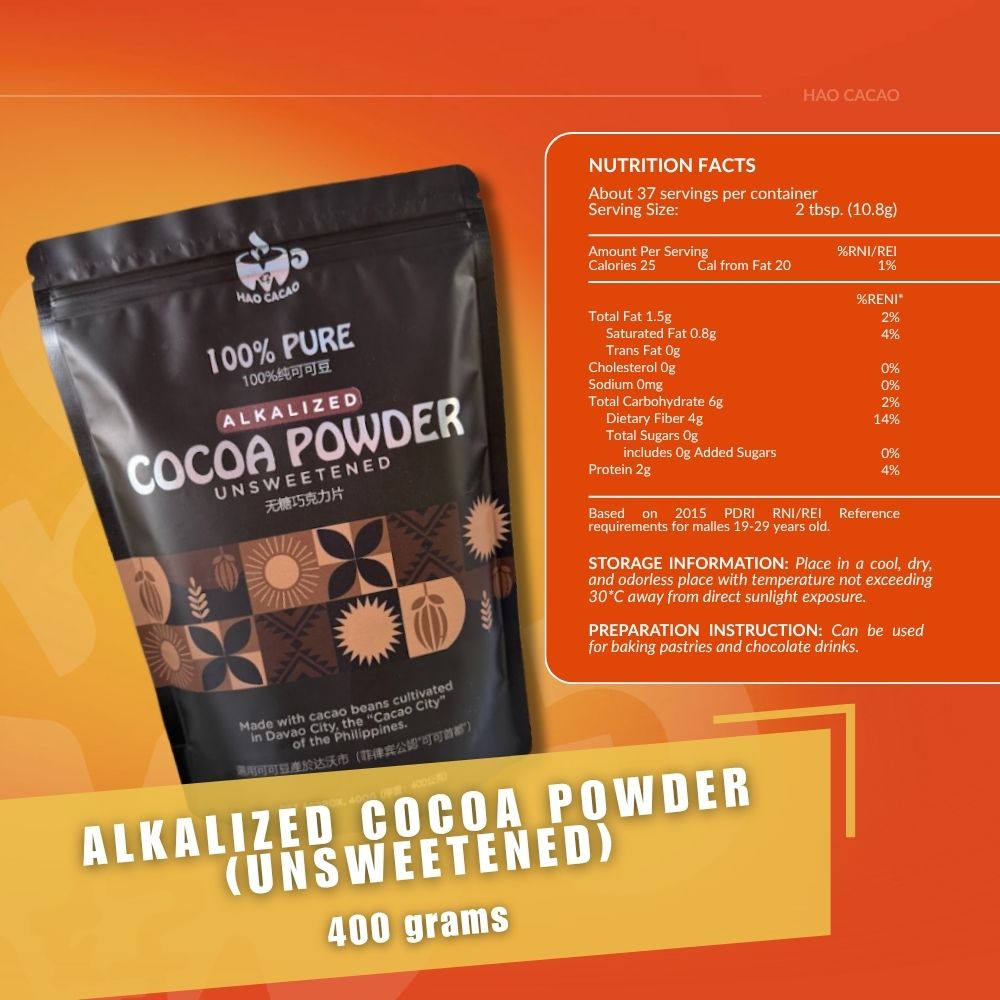 100% Pure Alkalized Cocoa Powder