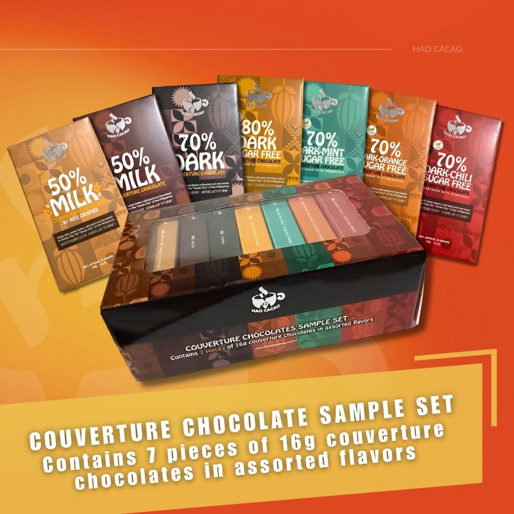 Couverture Chocolate Sample Set