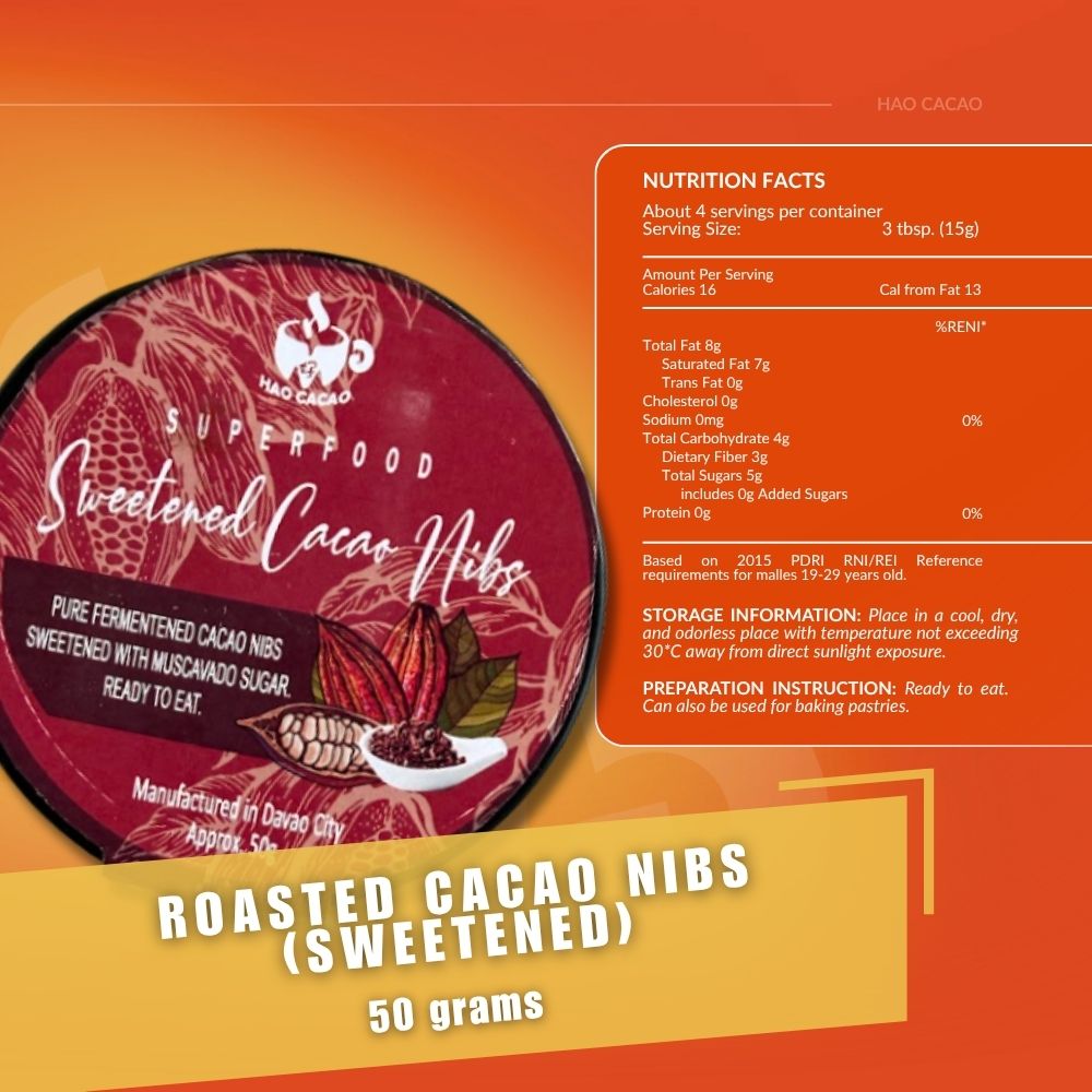 Muscovado Coated Cacao Nibs