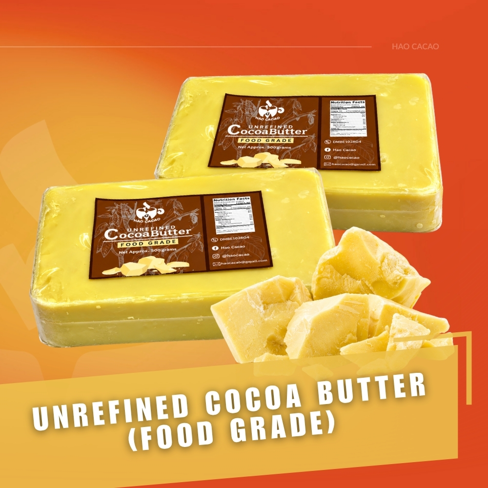 Pure Unrefined Cocoa Butter